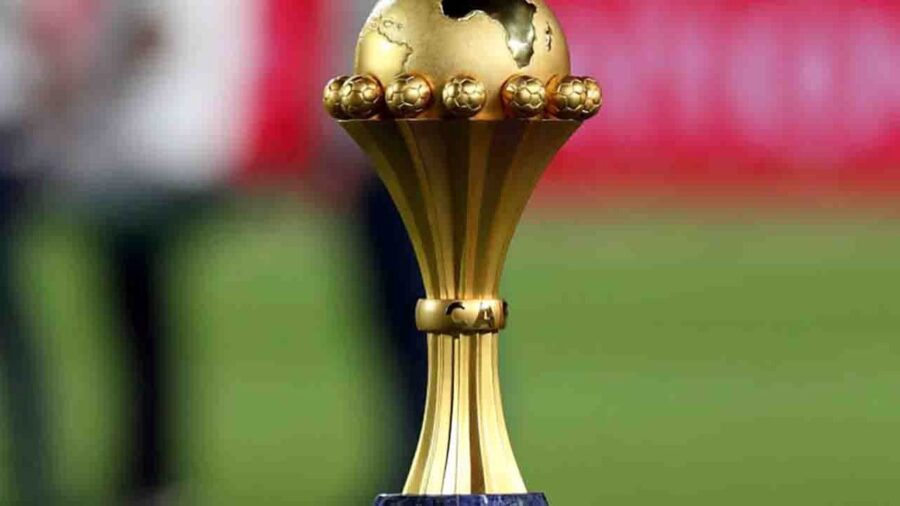 Il trofeo della Coppa d'Africa