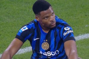Denzel Dumfries, giocatore dell’Inter