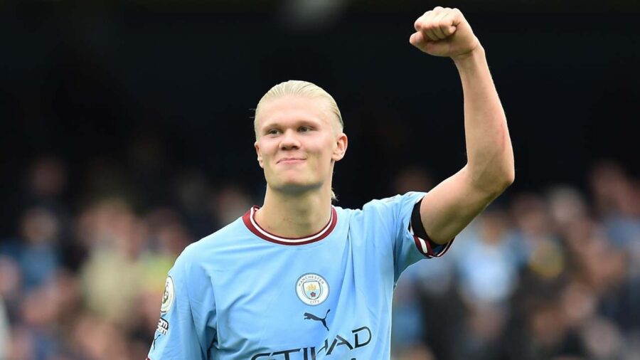 Erling Haaland, attaccante Manchester City