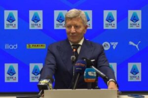 Ezio Maria Simonelli, presidente di Lega Serie A