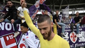David De Gea, portiere della Fiorentina