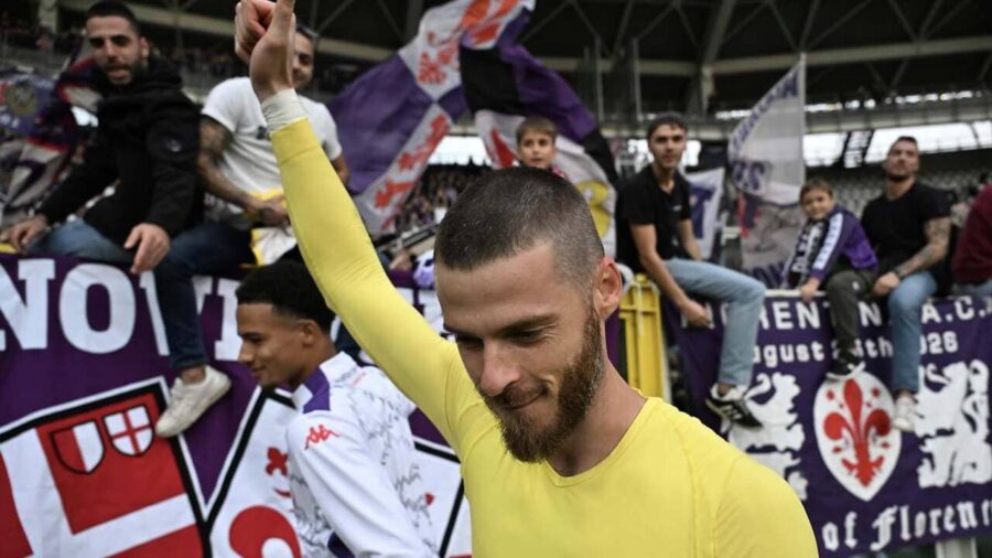 David De Gea, portiere della Fiorentina