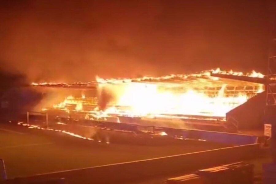 Lo stadio dell'Haka, squadra storica della Finlandia