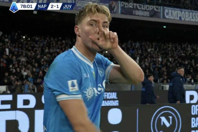 Rasmus Hojlund, attaccante Napoli