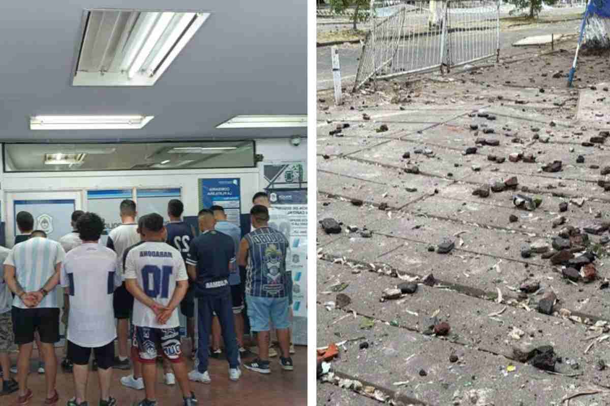 Tifosi Gimnasia arrestati