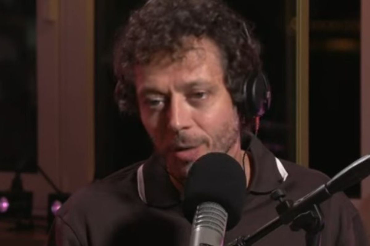 Valentino Rossi in primo piano