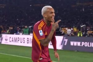 Wesley, terzino Roma, squalificato per l’ultima giornata di serie A