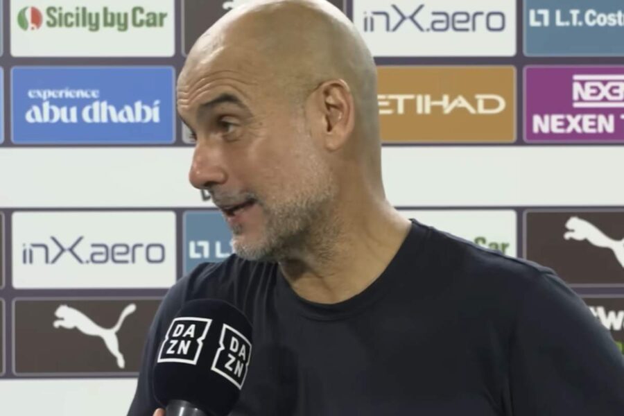 Pep Guardiola 'spaventa' i suoi giocatori