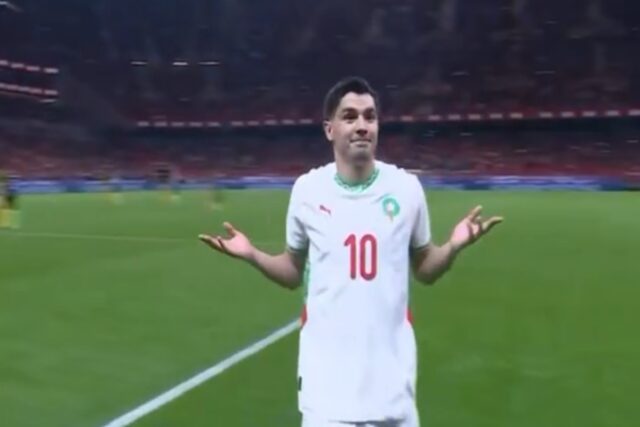 Brahim Diaz in Marocco-Camerun