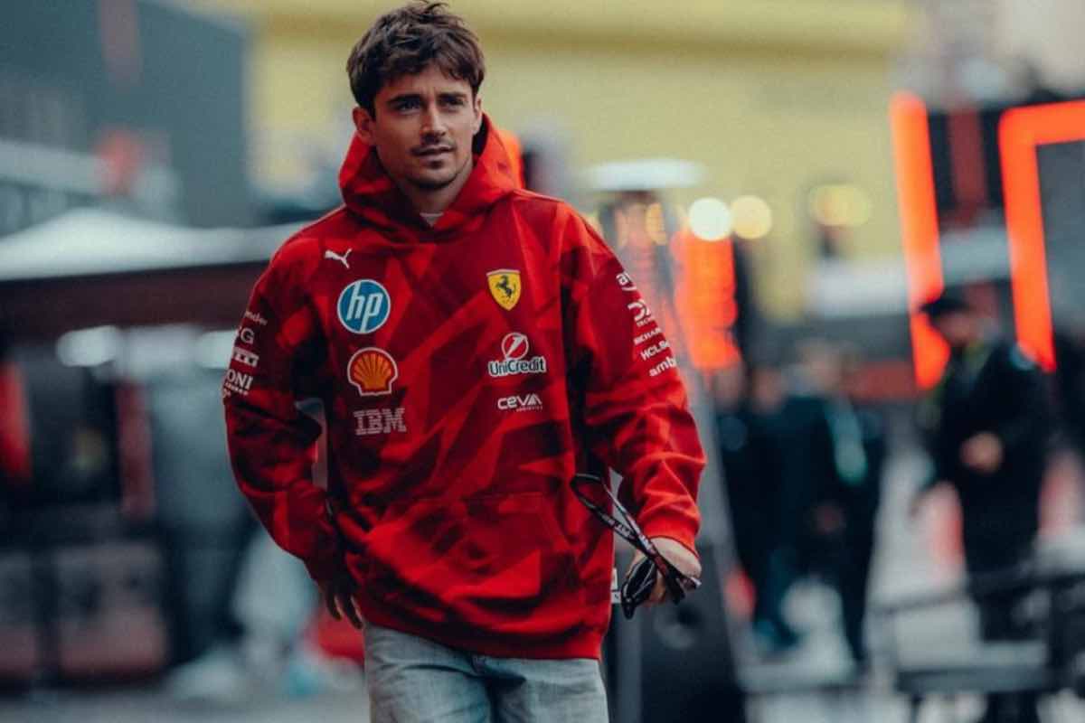 Leclerc Ferrari Dramma