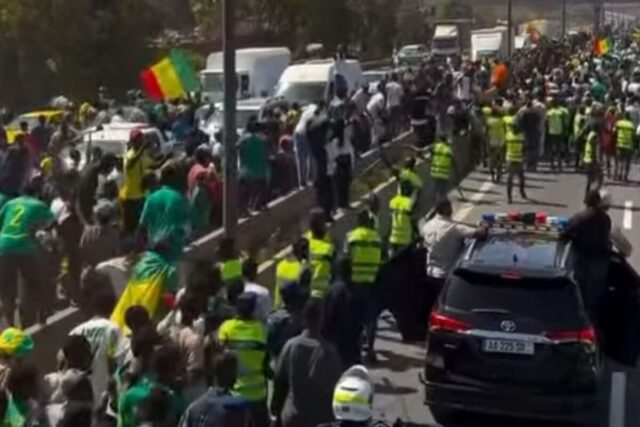 La festa a Dakar per la vittoria della Coppa d’Africa