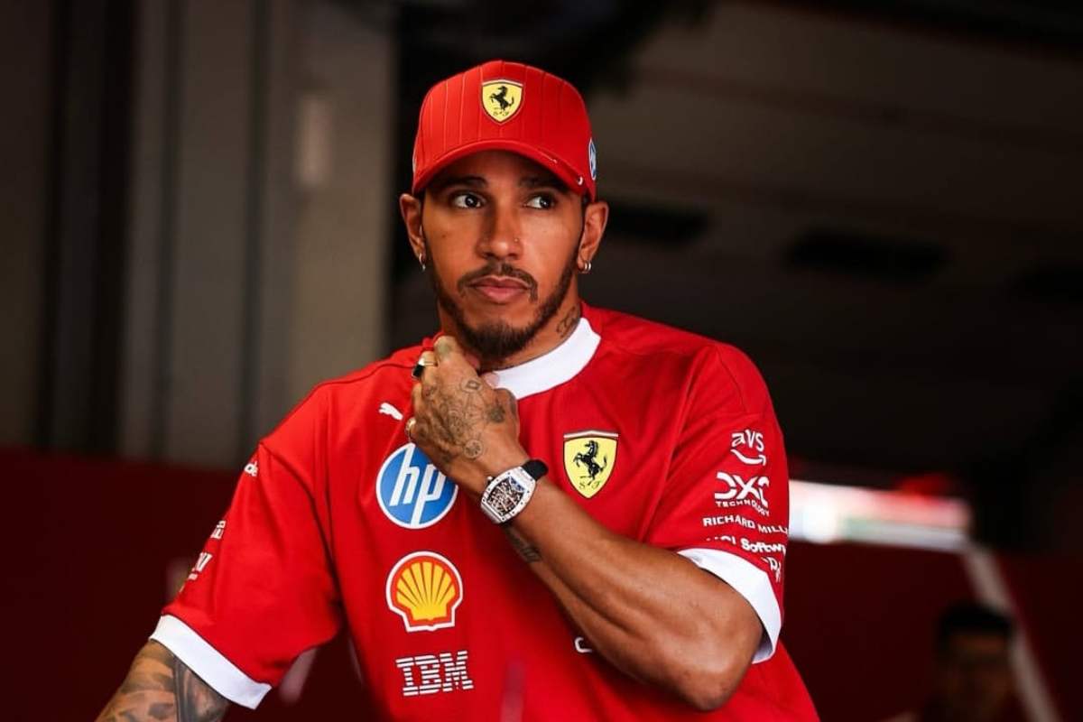 Lewis Hamilton Ferrari
