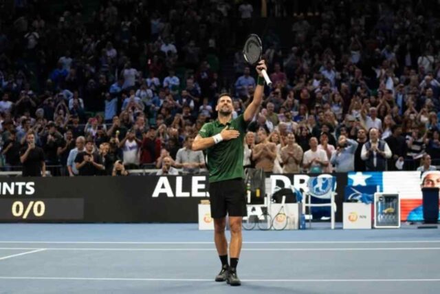 Novak Djokovic è finita