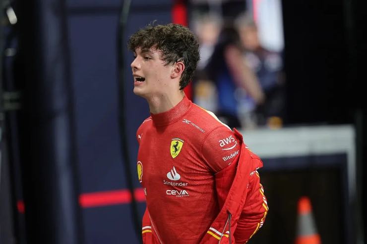 Oliver Bearman Ferrari