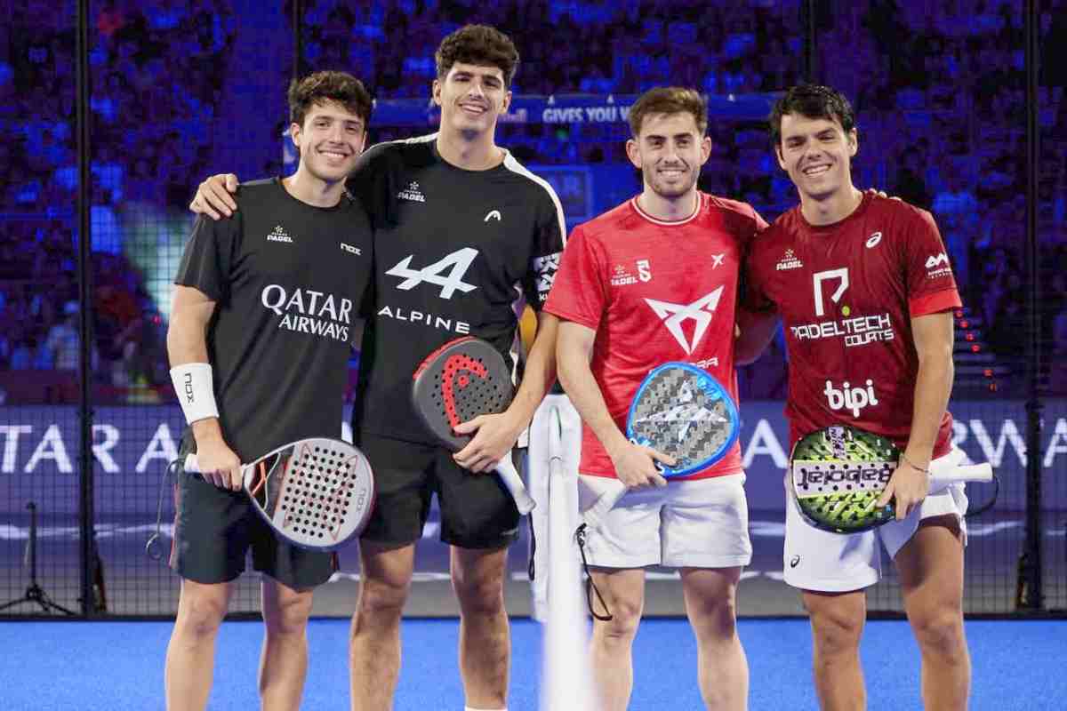 Padel le coppie più ricche