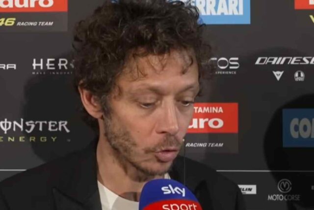 Valentino Rossi intervistato