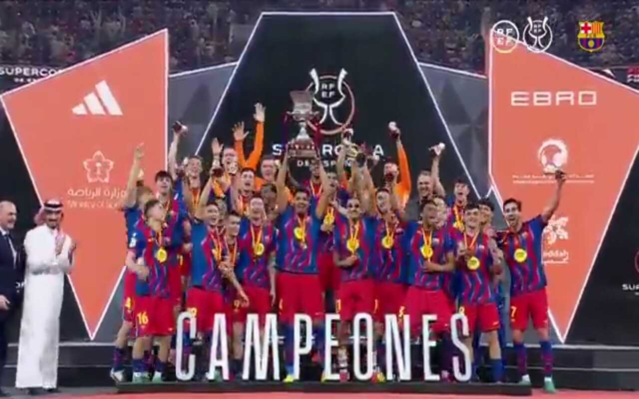 3-2 al Real Madrid: la Supercoppa di Spagna è del Barcellona