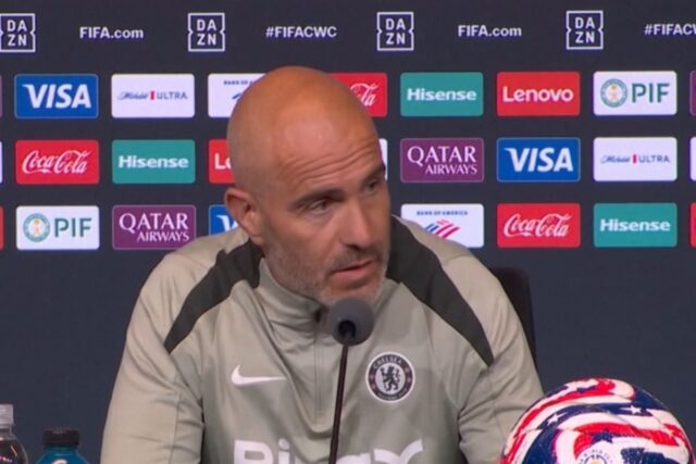Enzo Maresca al Mondiale per club col Chelsea