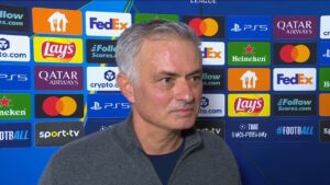 José Mourinho, tecnico del Benfica