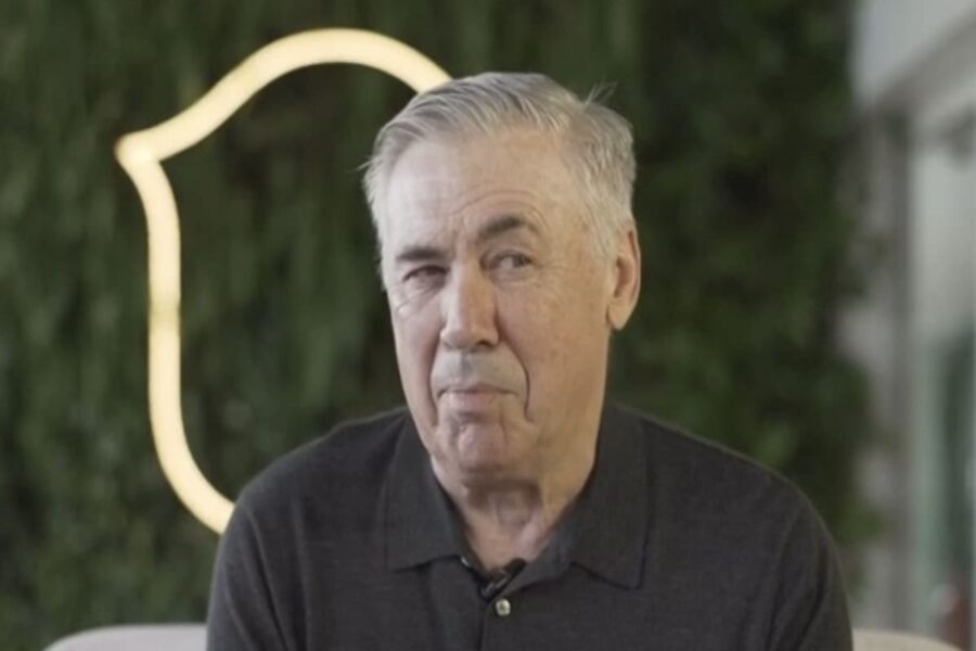 Carlo Ancelotti, CT del Brasile (fonte immagine Rai)