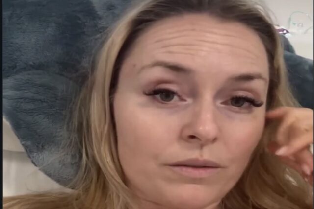 Lindsey Vonn in ospedale