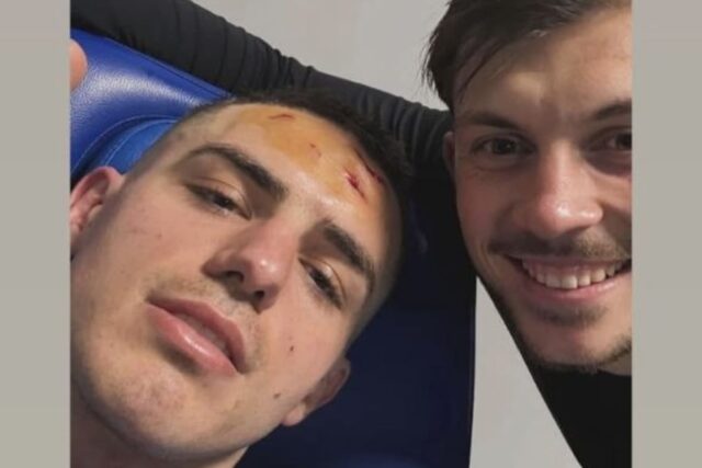 Le ferite di Krstovic dopo Atalanta-Borussia Dortmund