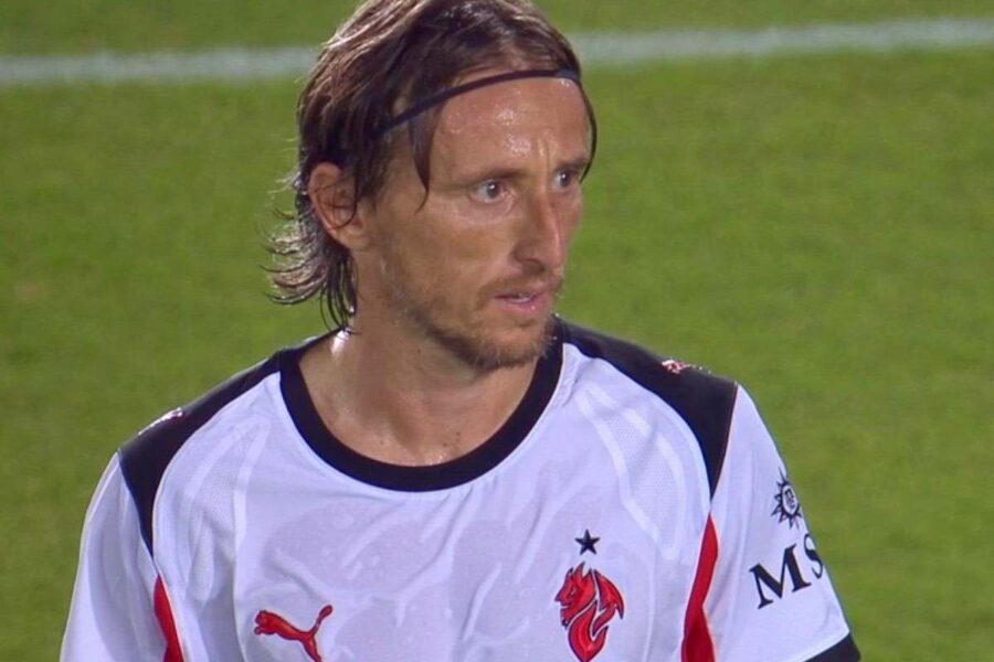 Luka Modric, centrocampista Milan