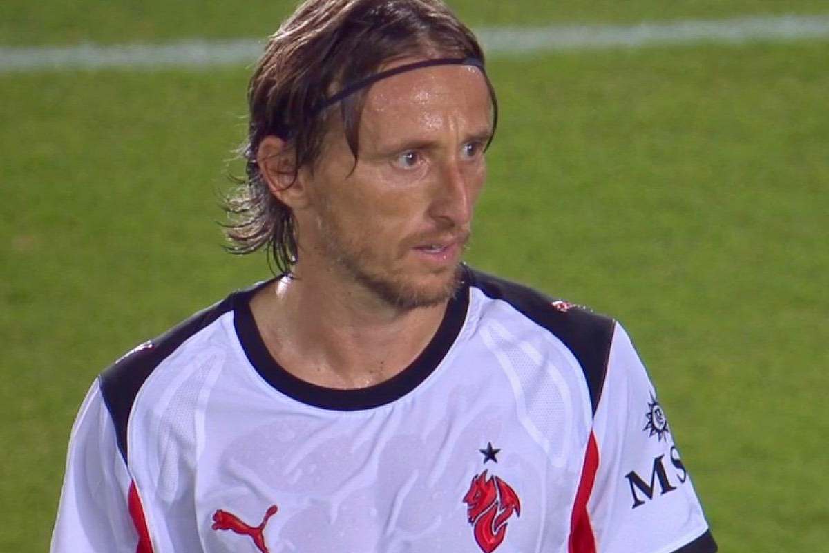 Luka Modric, centrocampista Milan