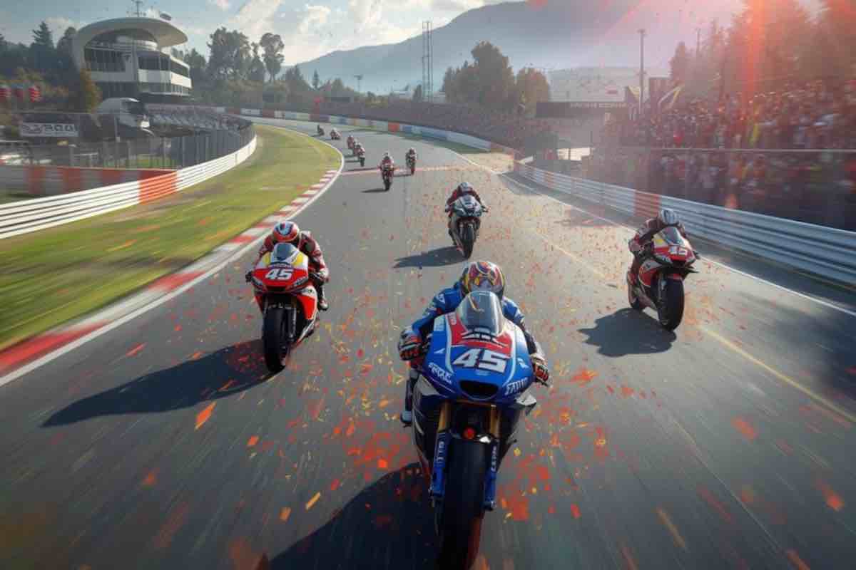 Motociclismo addio eclatante