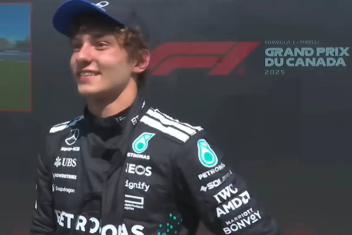 Un sorridente Kimi Antonelli