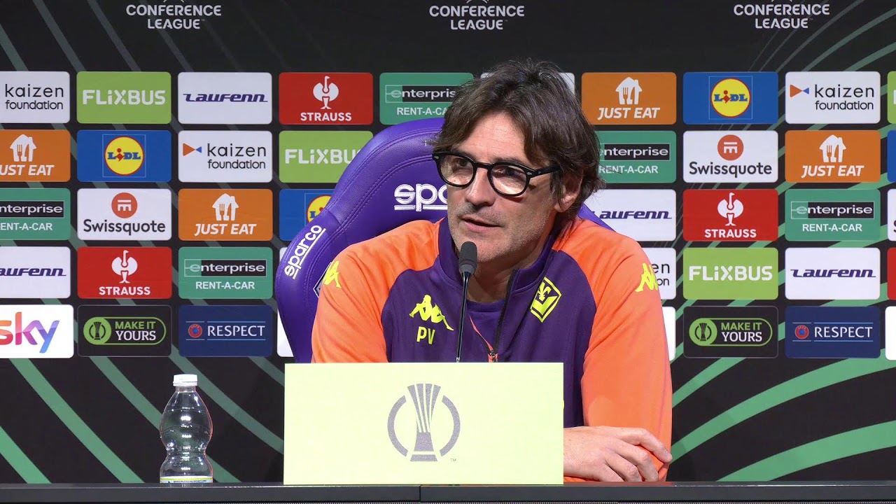 Paolo Vanoli, tecnico della Fiorentina agli ottavi di conference League