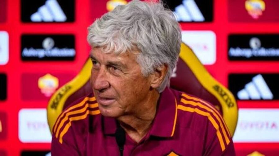 Gian Piero Gasperini, tecnico della Roma