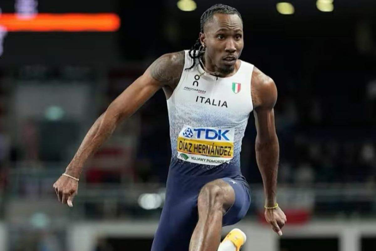 Andy Diaz, atletica Italia
