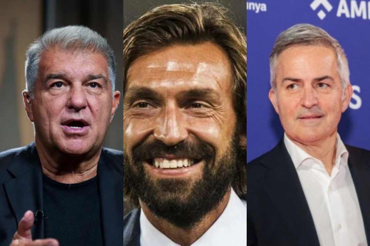Elezioni Barcellona, cosa c'entra Pirlo tra Laporta e Font