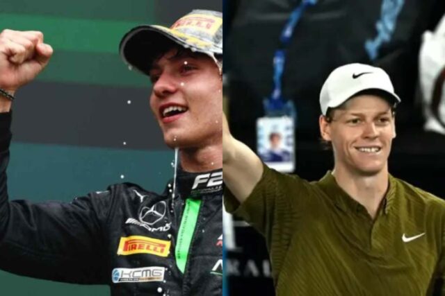 Kimi Antonelli e Jannik Sinner