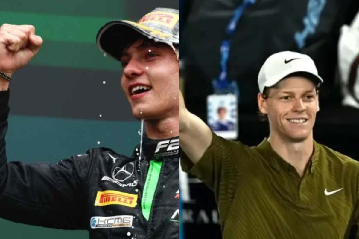 Kimi Antonelli e Jannik Sinner