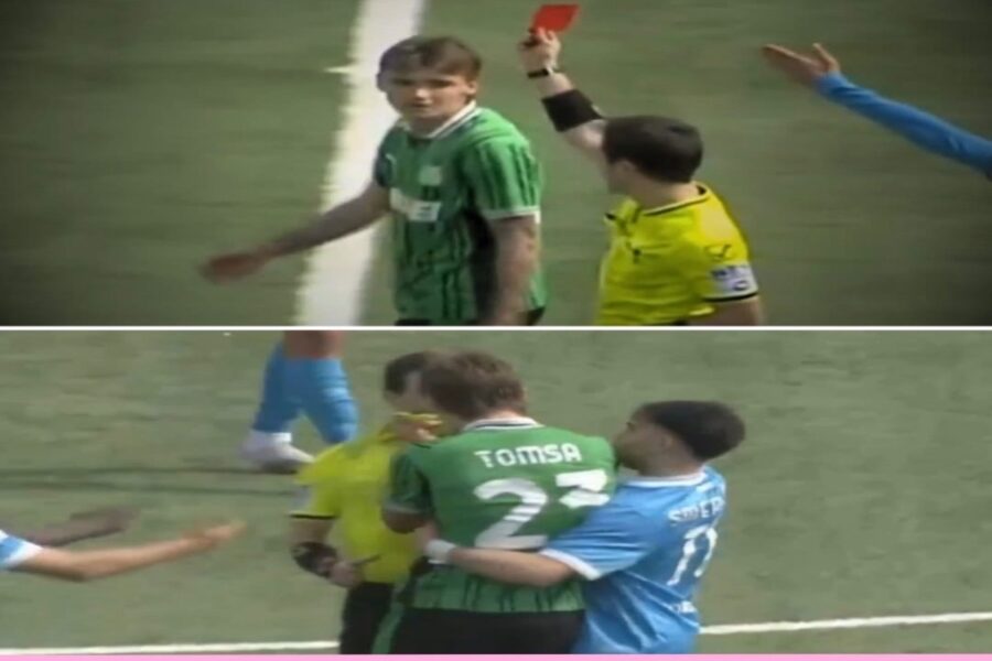 L’aggressione di Tomsa del Sassuolo