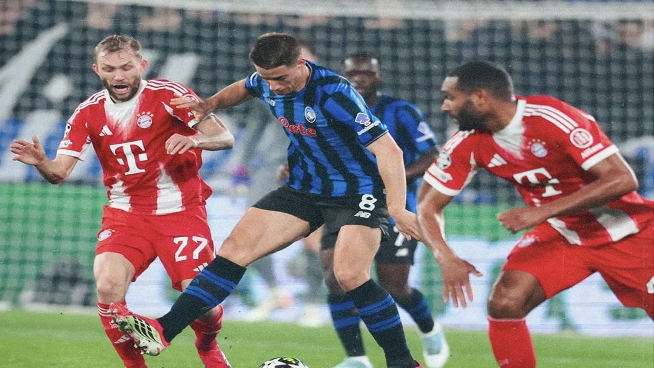 Pasalic in azione durante Atalanta-Bayern
