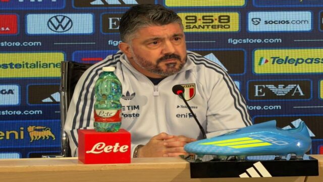 Gennaro Gattuso, CT Italia in conferenza stampa