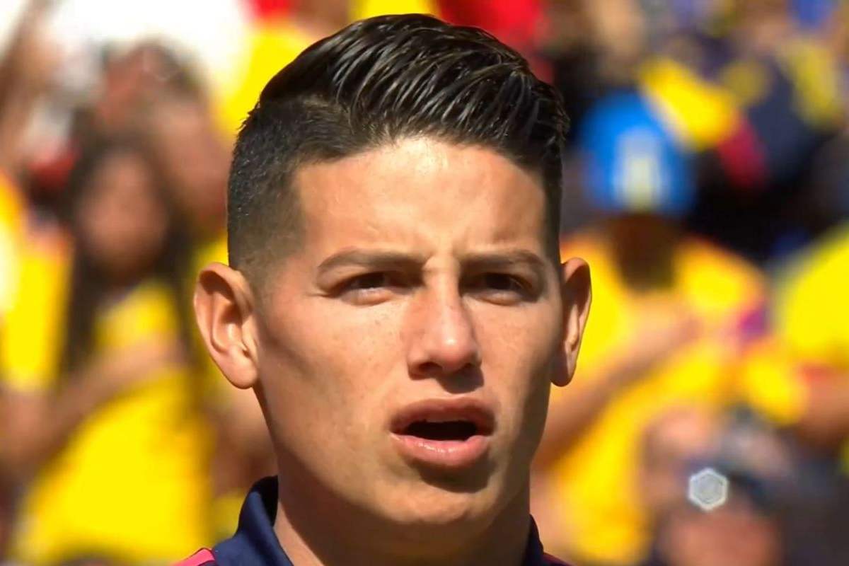 James Rodriguez, capitano Colombia