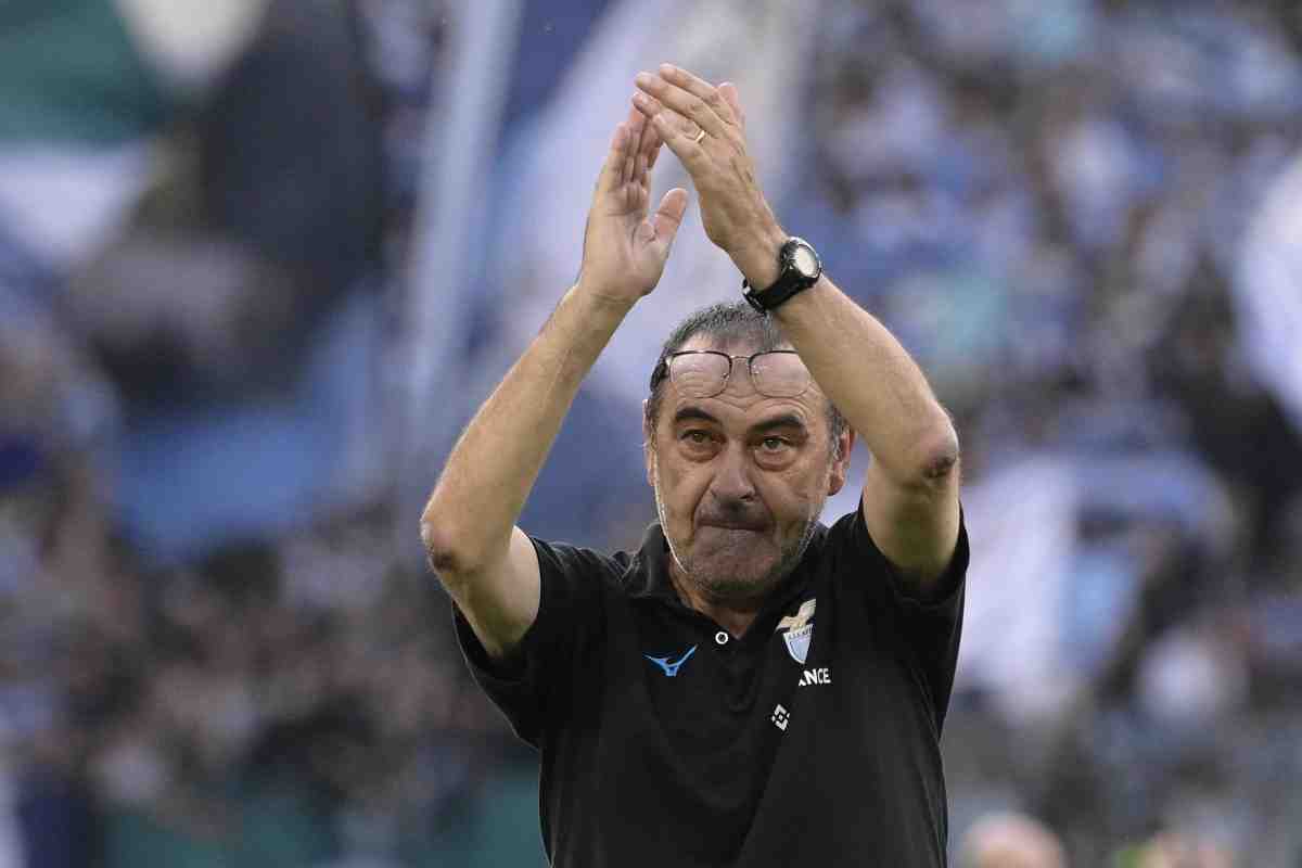 Maurizio Sarri, allenatore della Lazio