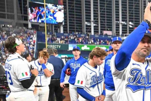 L'Italia del baseball si arrende al Venezuela (Fonte: Facebook FIBS)