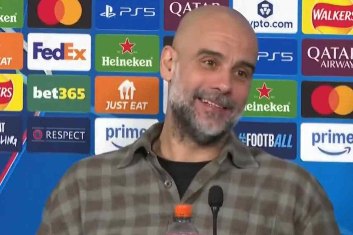 Pep Guardiola, tecnico del Manchester City