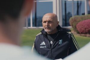 Luciano Spalletti annuncia il rinnovo con la Juventus ai suoi giocatori
