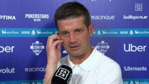 Cristian Chivu ai microfoni di DAZN