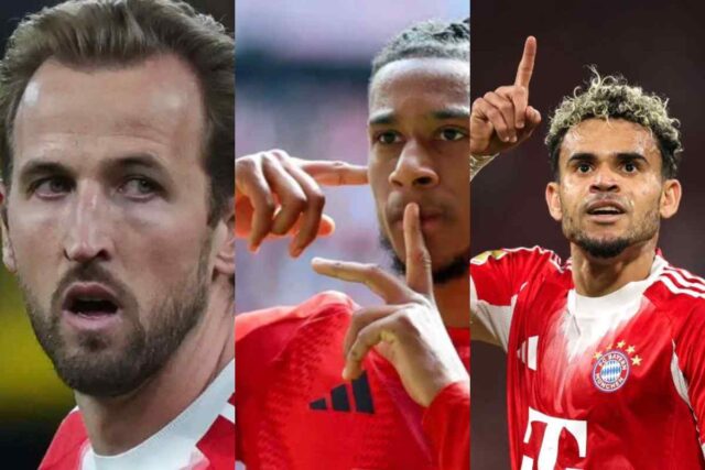 Il tridente del Bayern Monaco
