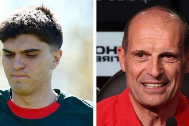 Davide Bartesaghi e Max Allegri