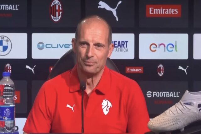 Massimiliano Allegri, conferenza stampa