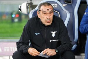 Maurizio Sarri, allenatore della Lazio