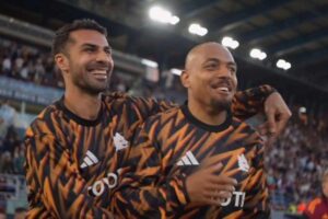 Malen e Celik, calciatori Roma